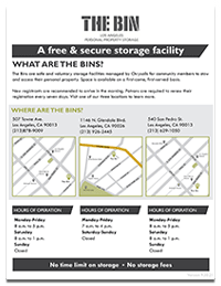Chrysalis Bin Storage Facilities Flyer Thumbnail