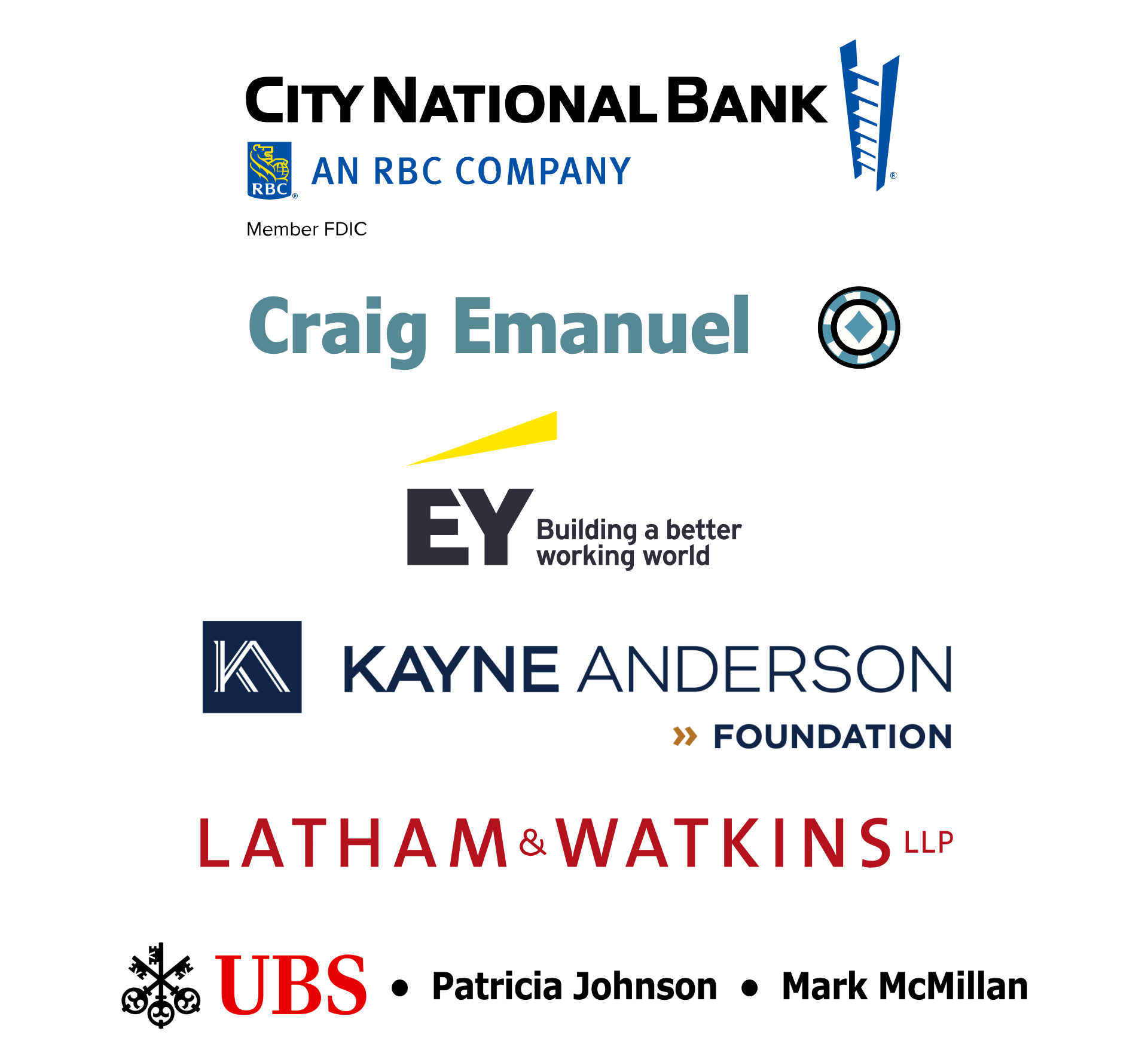 Diamond Sponsors