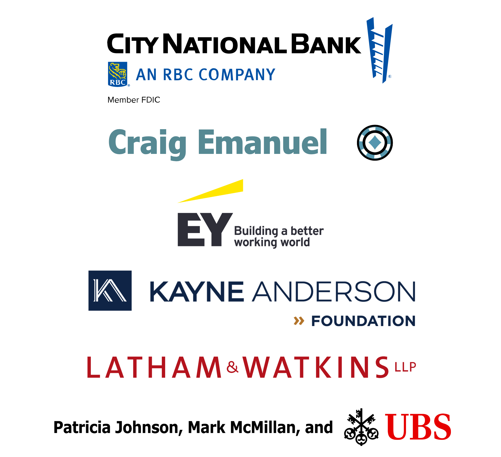 Diamond Sponsors