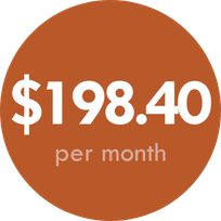$198.40 per month