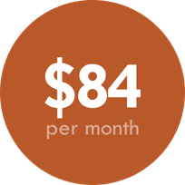 $84 per month